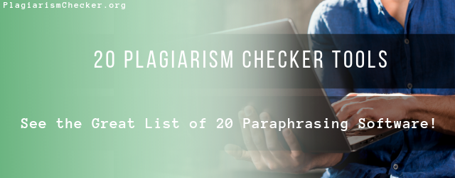 plagiarism software list